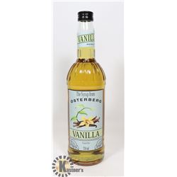BOTTLE OF VANILLA SYRUP DRINK FLAVOURING