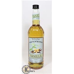 BOTTLE OF VANILLA SYRUP DRINK FLAVOURING