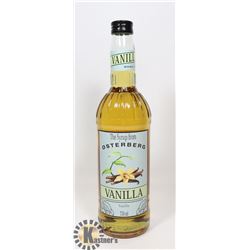 BOTTLE OF VANILLA SYRUP DRINK FLAVOURING