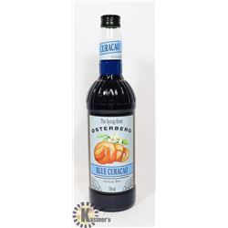 BOTTLE OF BLUE CURACAO SYRUP DRINK FLAVOURING
