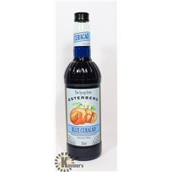 BOTTLE OF BLUE CURACAO SYRUP DRINK FLAVOURING