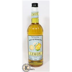 BOTTLE OF LEMON SYRUP DRINK FLAVOURING