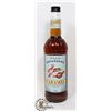 Image 1 : BOTTLE OF CARAMEL SYRUP DRINK FLAVOURING