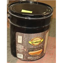 5GAL BUCKET OF CABOT EXTERIOR STAIN-PINECONE FLAT-