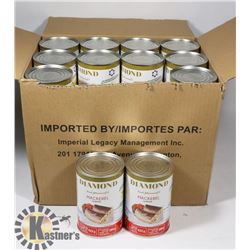 CASE OF DIAMOND BRAND MACKEREL IN BRINE