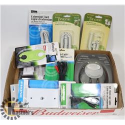 FLAT WITH AV CABLES AND MORE