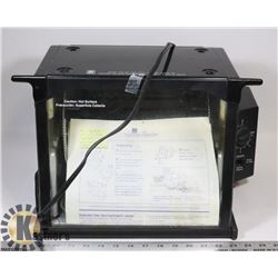 VIRTUALLY NEW ROTISSERIE OVEN  GREAT FOR CHICKEN