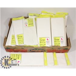 FLAT OF TISSUE PAPER