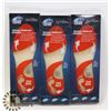 Image 2 : 3 PAIRS OF NEW GEL GENIE INSOLES WOMENS SIZE