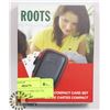Image 1 : ROOTS COMPACT CARD SET IN LEATHER CASE- NEW