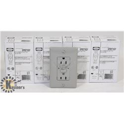 BUNDLE OF GFCI COMMERCIAL SELF TEST 15A OUTLETS