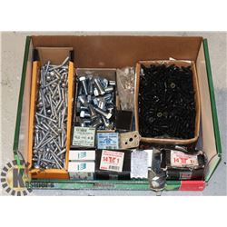 TRAY OF ASSORTED HARDWARE