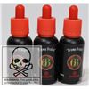 Image 1 : 3 BOTTLES OF CREME FRAISE 0MG NICOTINE PER 30 ML