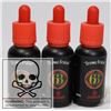 Image 1 : 3 BOTTLES OF CREME FRAISE 0MG NICOTINE PER 30 ML
