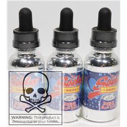3 BOTTLES OF SODA DRIPS RAGING BULL 1.5MG OF