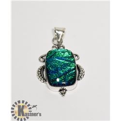 #98- AUSTRALIAN TRIPLE OPAL PENDANT