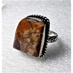 3) MOSAIC JASPER IN BROWN TONES