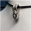 Image 2 : STERLING SILVER CUBIC ZIRCONIA  PENDANT