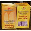 Image 1 : LOT OF 2 NEW HEAT IN A CLICK BABY BOTTLE WARMERS