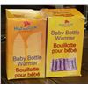 Image 1 : LOT OF 2 NEW HEAT IN A CLICK BABY BOTTLE WARMERS