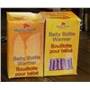 Image 1 : LOT OF 2 NEW HEAT IN A CLICK BABY BOTTLE WARMERS