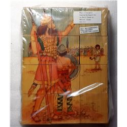 1)  FACTORY SEALED 6 SIDED WOODEN