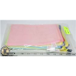 BUNDLE OF ASSORTED COLOUR BAGS