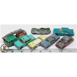 LOT OF 7 VINTAGE MATCHBOX VEHICLES DIE CASTS