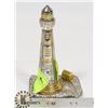 Image 1 : 24K GP LIGHTHOUSE CLOCK QUARTZ
