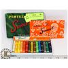 Image 1 : NIB 1950'S 15 COLOR CRAYON SET PENTEL