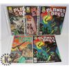 Image 1 : LOT OF 5 LOW DISTRIBUTION PLANET OF THE APES