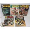 Image 1 : LOT OF 5 MINT CONAN COLLECTORS MAGAZINES COMICS