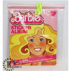 1983 COMPLETE BARBIE STICKER ALBUM RARE