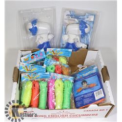 FLAT WITH TWO FANS, WATER WINGS, AND MORE