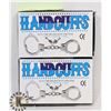 Image 1 : TWO SETS OF HANDCUFFS WITH KEYS