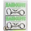 Image 1 : TWO SETS OF HANDCUFFS WITH KEYS
