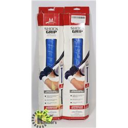 LOT OF TWO SHOCK GRIP SHRINK TO FIT BASEBALL BAT