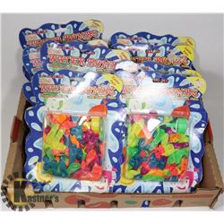 FLAT OF WATER BALLOONS