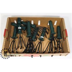 FLAT OF GARDENING TOOLS