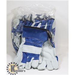 BUNDLE OF 12 PAIRS OF LEATHER FORCEFIELD