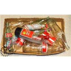 13 COLLECTOR COKE BOTTLES