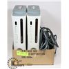 Image 1 : 2 XBOX 360 CONSOLES 1 WORKING;  1 FOR PARTS