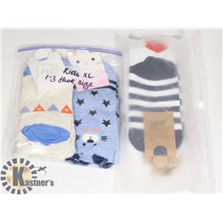 10 PAIRS OF NEW ASSORTED COTTON CHILDRENS SOCKS