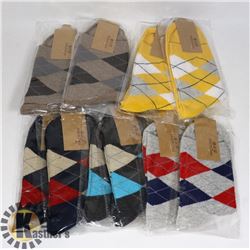 10 PAIRS OF NEW ASSORTED COTTON MENS BUSINESS