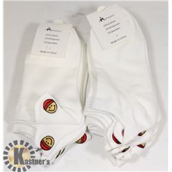 10 PAIRS OF NEW ASSORTED COTTON UNISEX ANKLE
