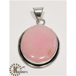 #194-ROSE QUARTZ PENDANT