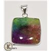 Image 1 : #197-NATURAL SOLAR QUARTZ PENDANT