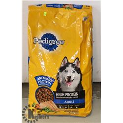 BAG OF PEDIGREE DOG FOOD