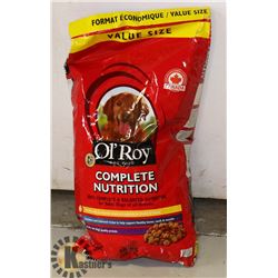 BAG OF OLROY DOG FOOD