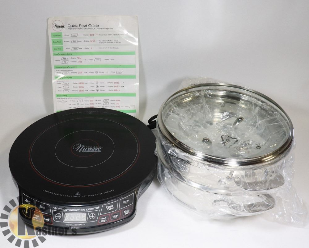 NEW PRECISION NUWAVE INDUCTION COOKTOP WITH